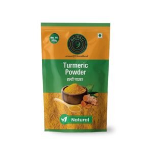 DHINALI Natural Turmeric Powder, 100 g | Pure Haldi for Everyday Indian Cooking | Aromatic Spice for Curries, Sabzi and Dal
